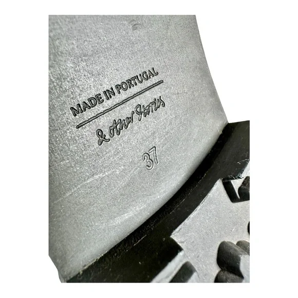 & Other Stories Women’s Leather Lace-Up Hiking Boots US 7 - Picture 14 of 16